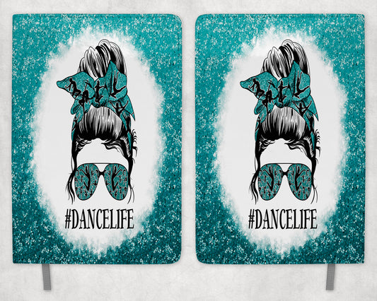 Dance Life  Printed 8 Inch  A-5 Journal