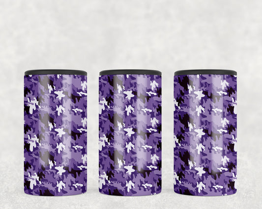 Purple Camo  Steel can hugger - optional speaker
