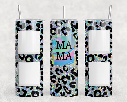 Mama Photo Insert 20 oz Steel Tumbler With Or Without Bluetooth Speaker