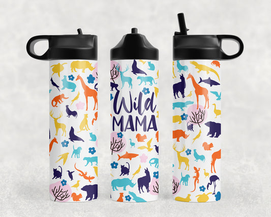 Wild Mama Steel Water Bottle