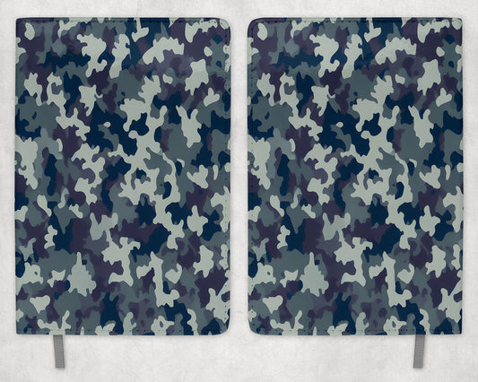 camo Printed 8 inch  A5 Journal