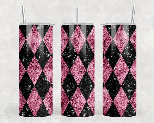 argyle 20 oz Steel Tumbler With Or Without Bluetooth Speaker