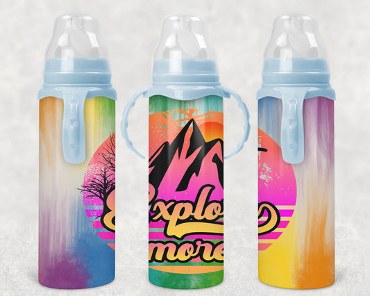 explore more Steel Baby Bottle - Pick your top color