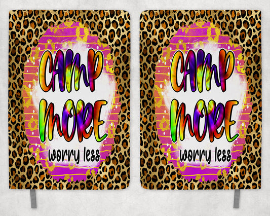 camp more Printed 8 inch  A5 Journal