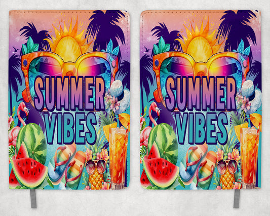 summer vibes Printed 8 inch  A5 Journal