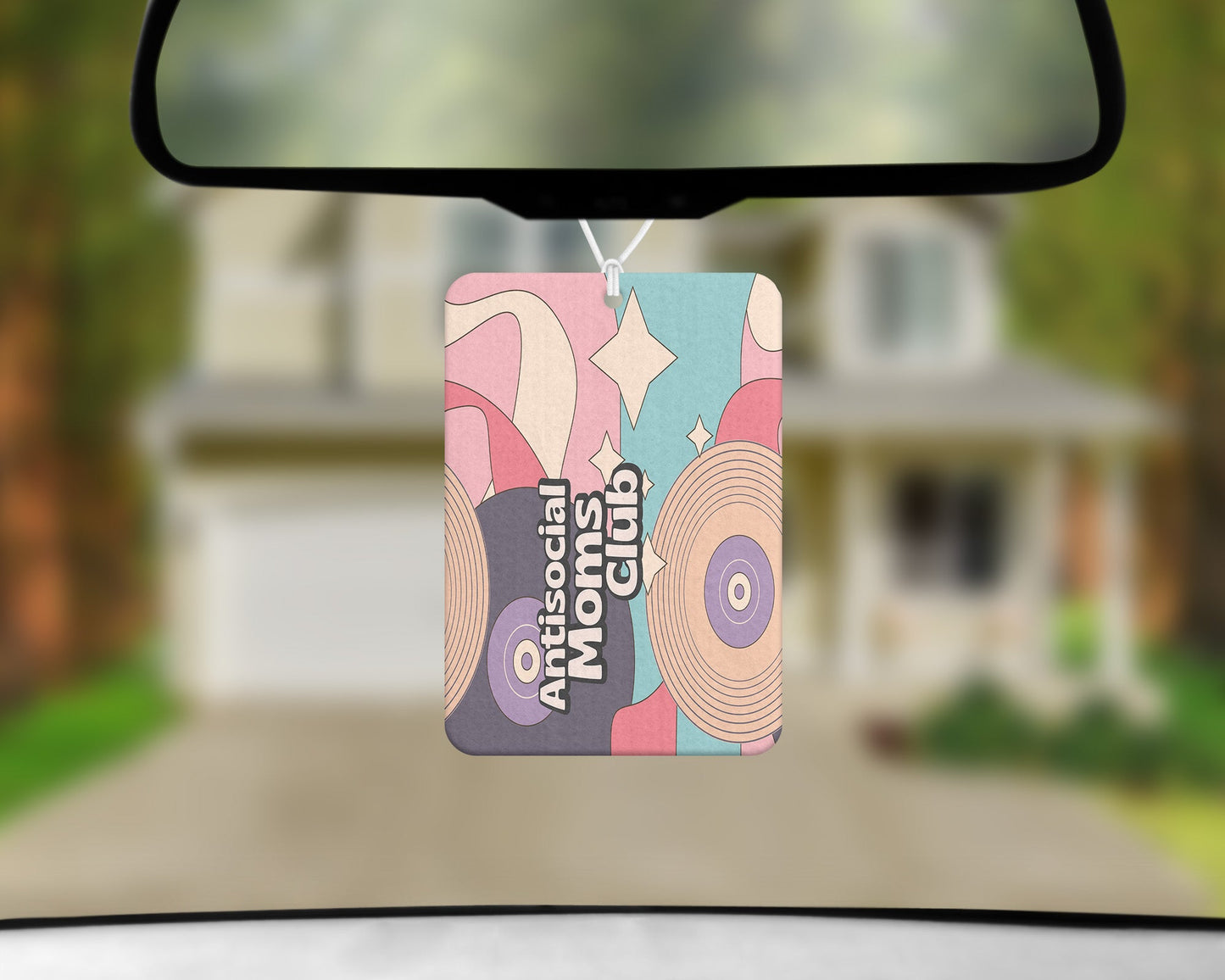 Antisocial Moms Club|Freshie|Includes Scent Bottle - Vehicle Air Freshener