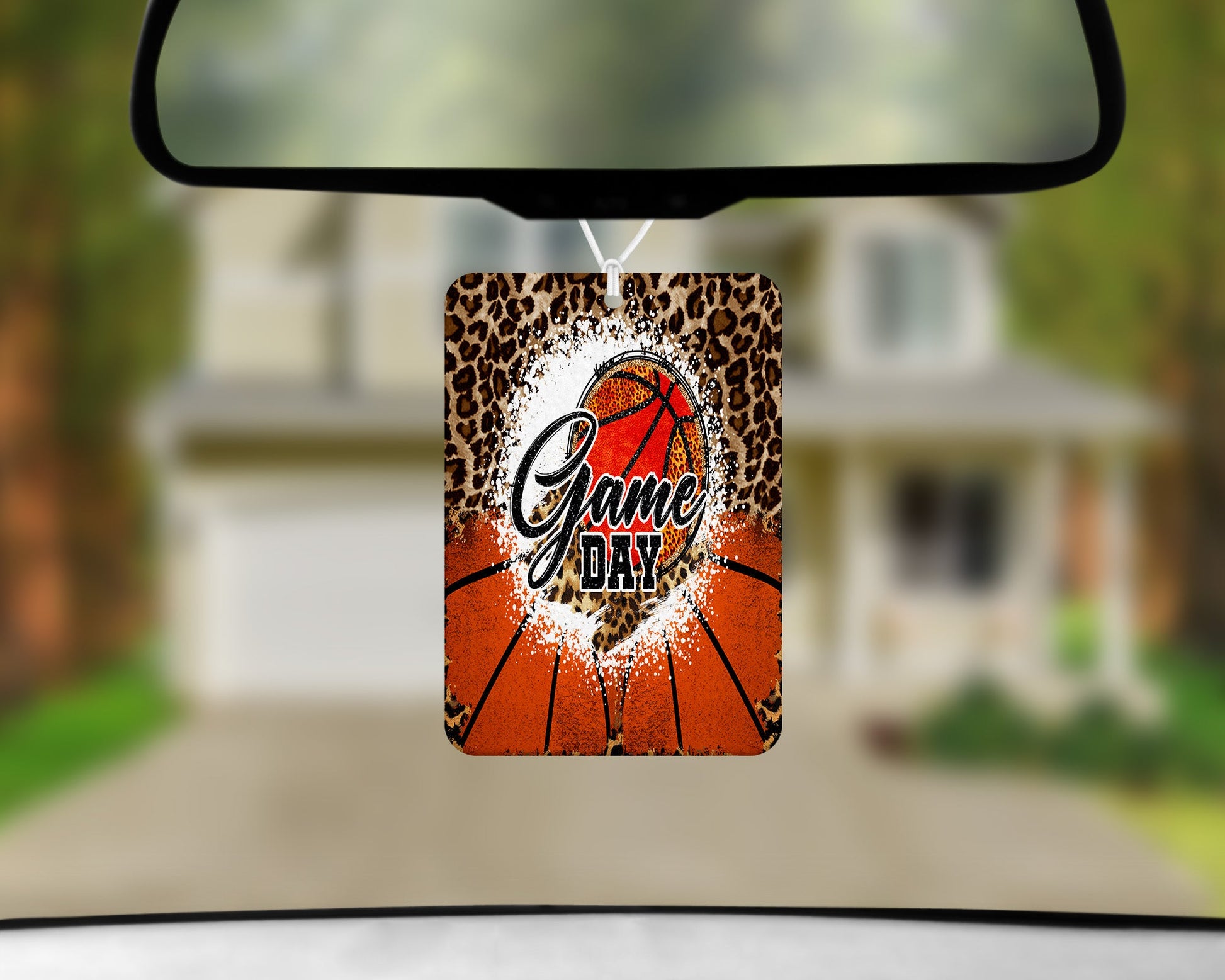 Basketball Game Day|Freshie|Includes Scent Bottle - Vehicle Air Freshener