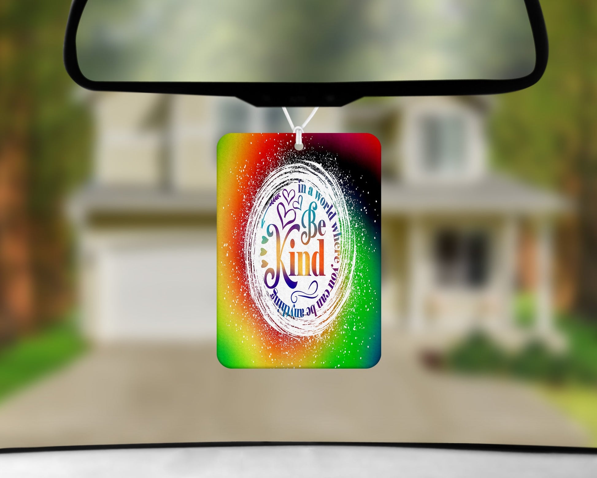 Be Kind|Freshie|Includes Scent Bottle - Vehicle Air Freshener