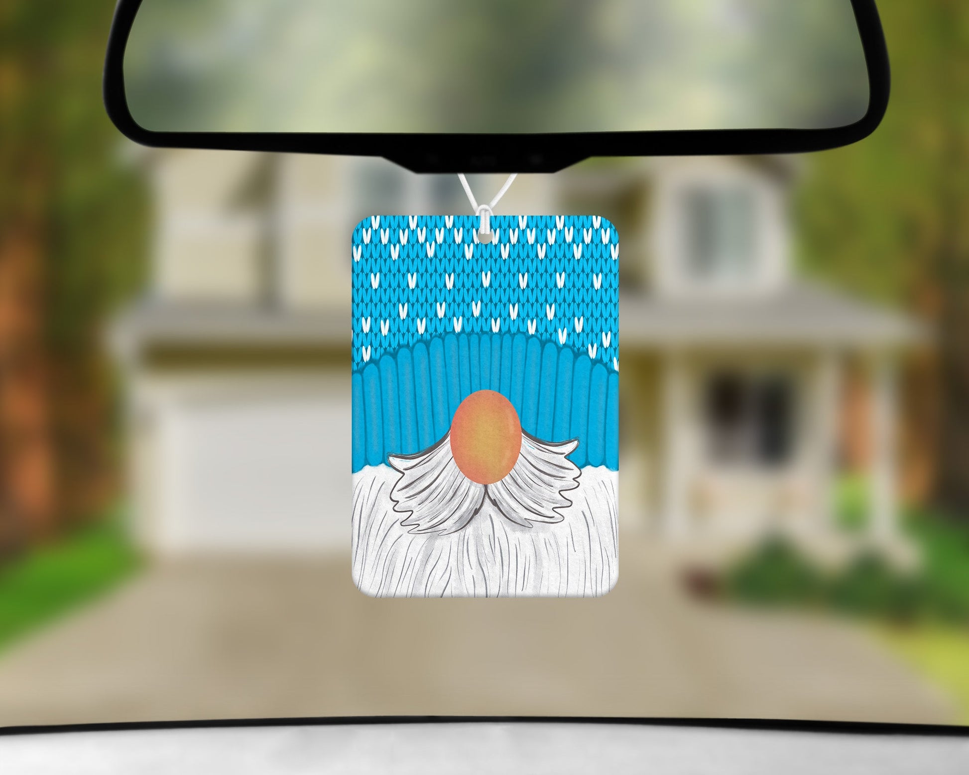 Blue Winter Gnome|Freshie|Includes Scent Bottle - Vehicle Air Freshener