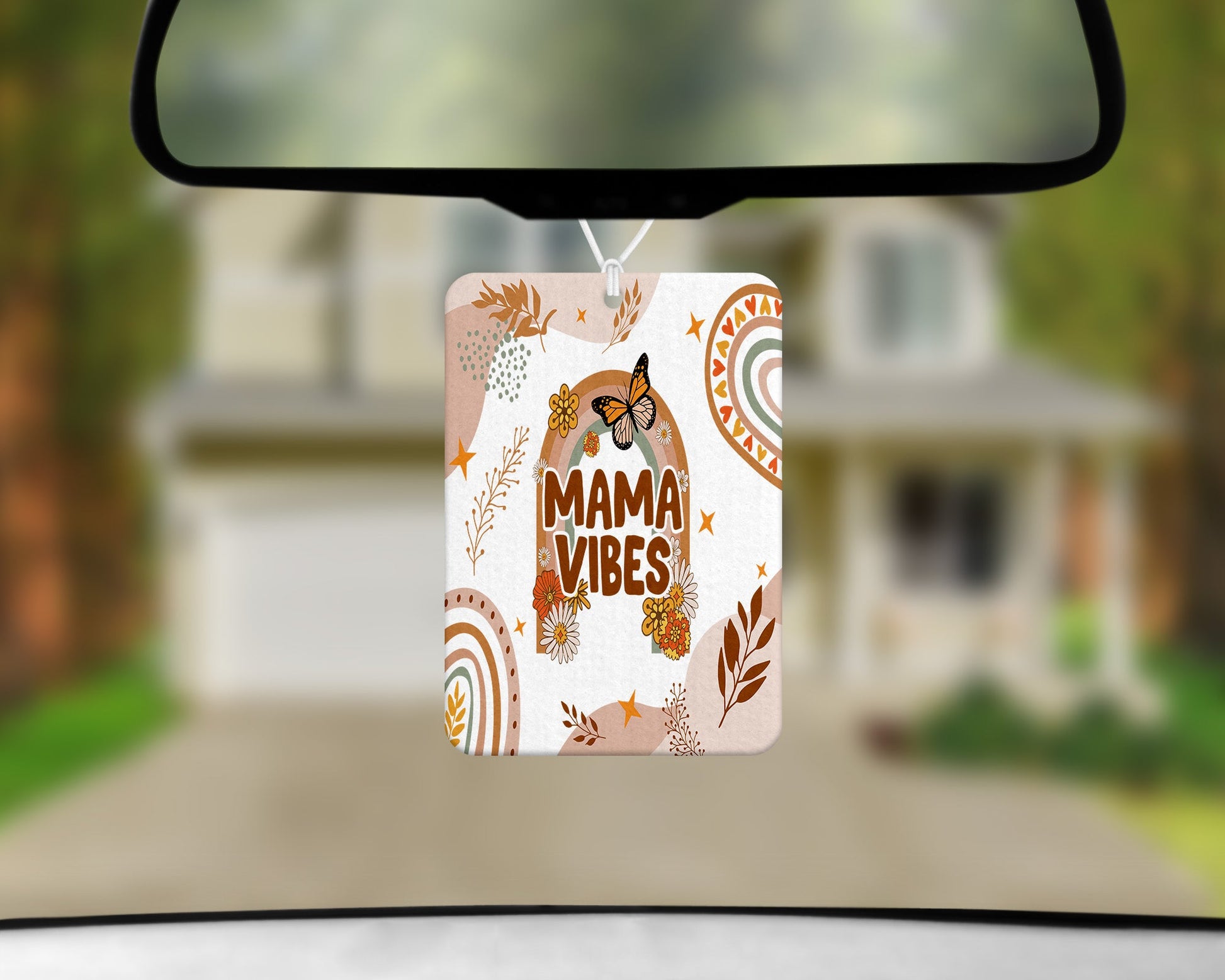 Boho Mama Vibes|Freshie|Includes Scent Bottle - Vehicle Air Freshener