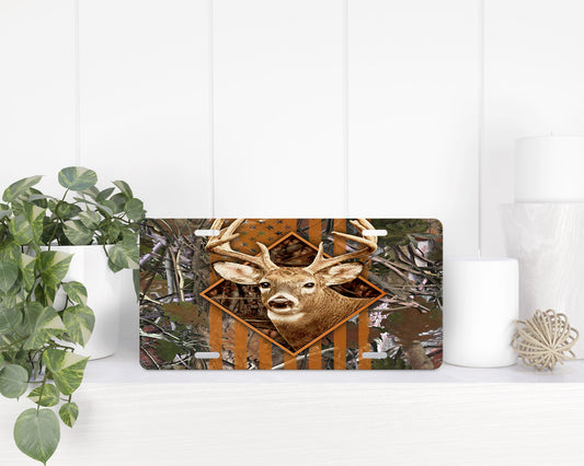 Camo Deer |License Plate - Vehicle License Plates