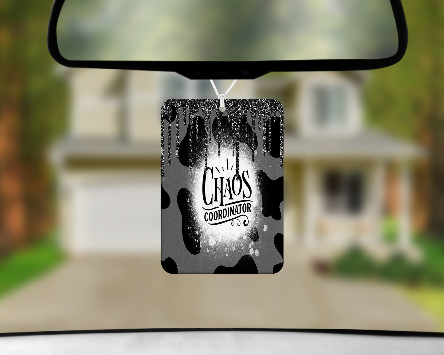 Chaos Coordinator|Freshie|Includes Scent Bottle - Vehicle Air Freshener