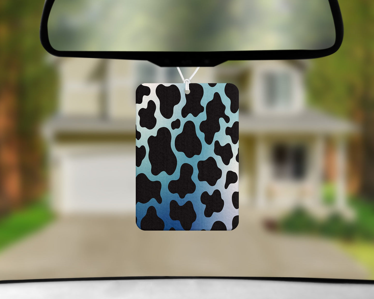 Cow Print|Freshie|Includes Scent Bottle - Vehicle Air Freshener