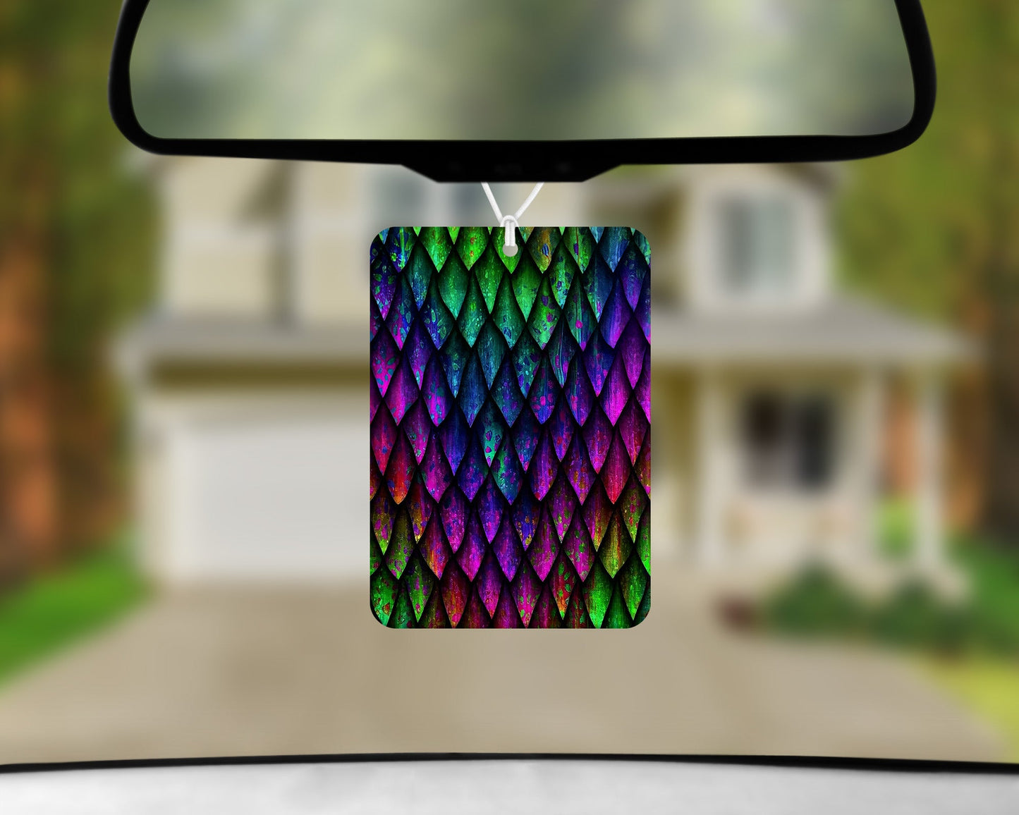 Dragon Scales|Freshie|Includes Scent Bottle - Vehicle Air Freshener