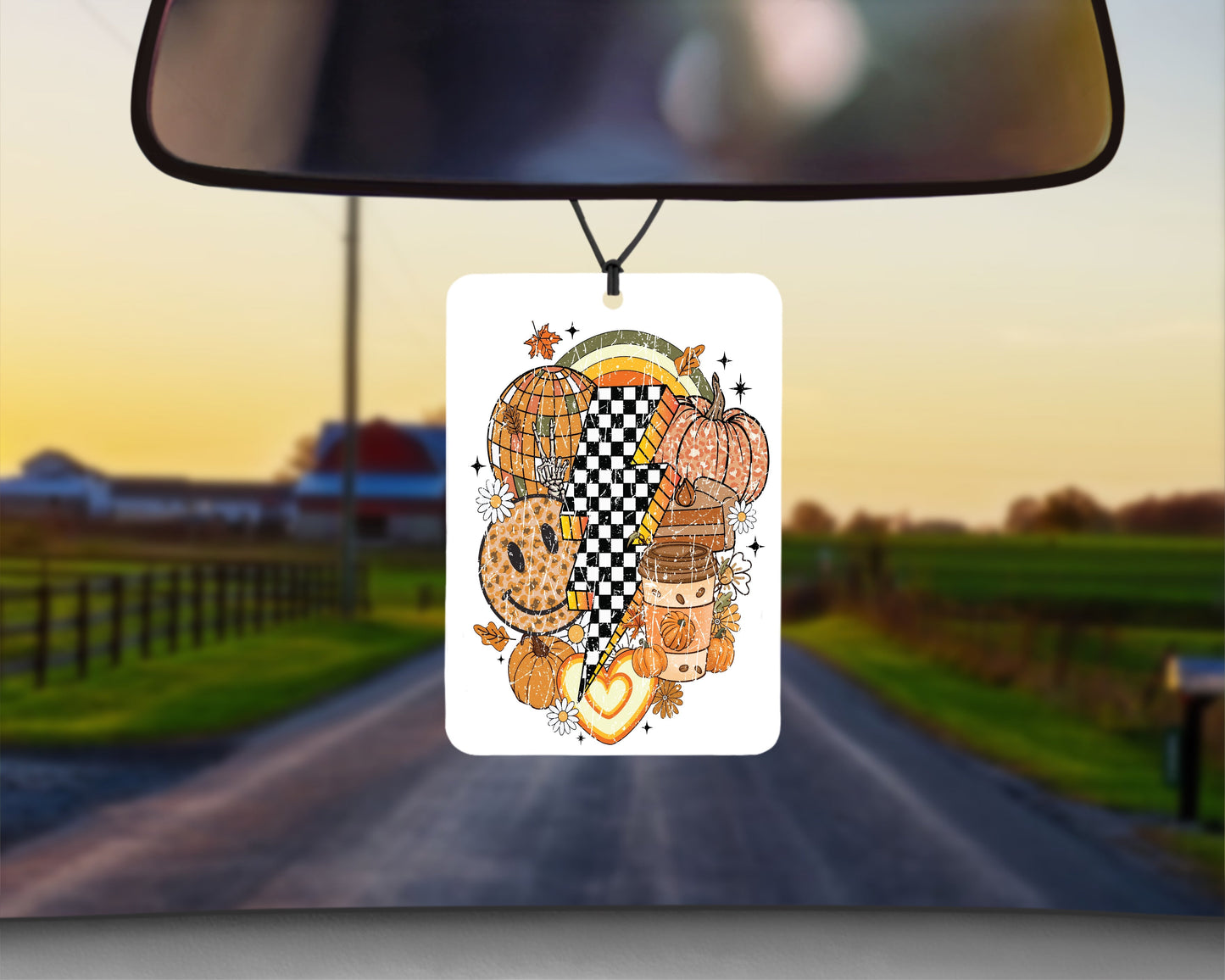 Fall|Freshie|Includes Scent Bottle - Vehicle Air Freshener