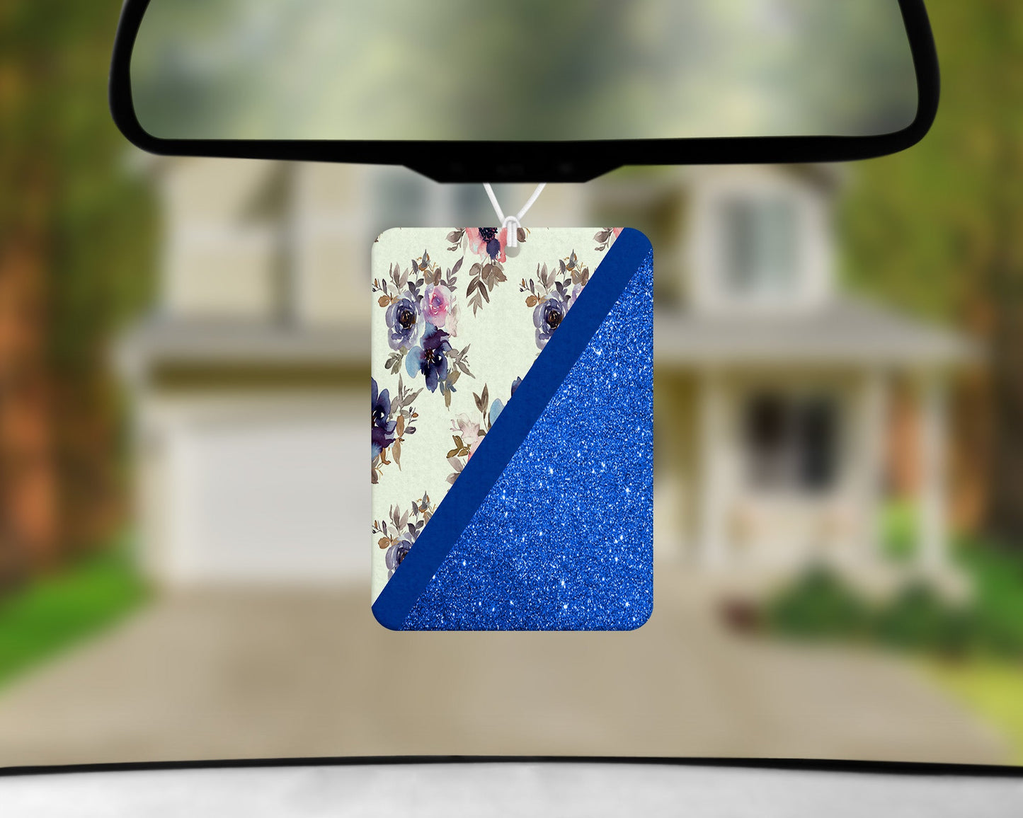 Floral |Freshie|Includes Scent Bottle - Vehicle Air Freshener