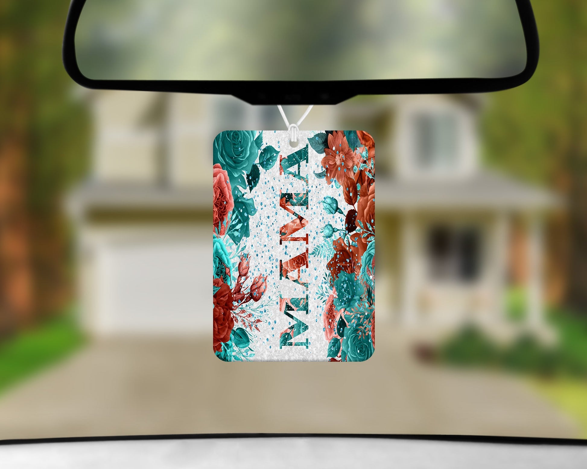 Floral Mama|Freshie|Includes Scent Bottle - Vehicle Air Freshener