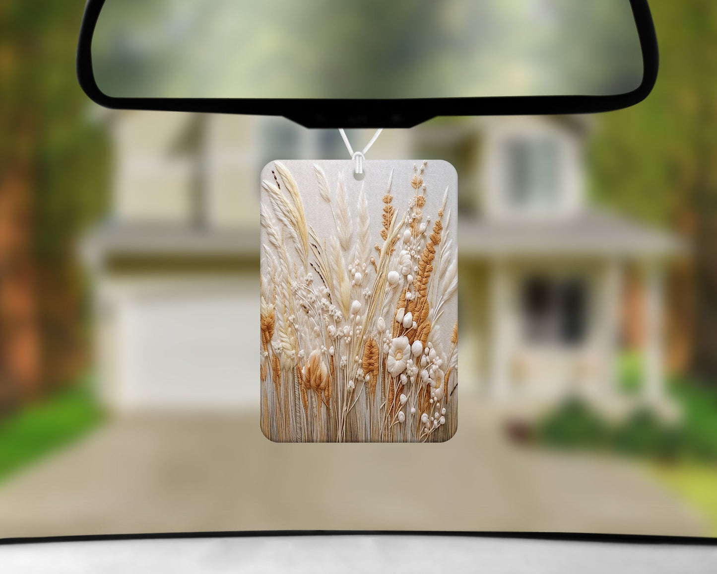 Floral|Freshie|Includes Scent Bottle - Vehicle Air Freshener