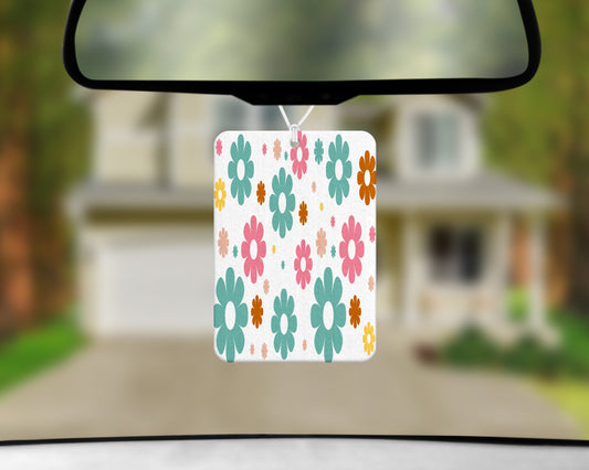 Flowers|Freshie|Includes Scent Bottle - Vehicle Air Freshener