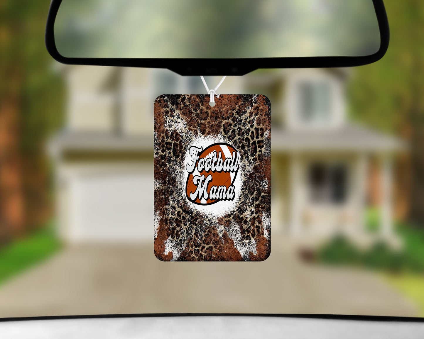 Football Mama|Freshie|Includes Scent Bottle - Vehicle Air Freshener