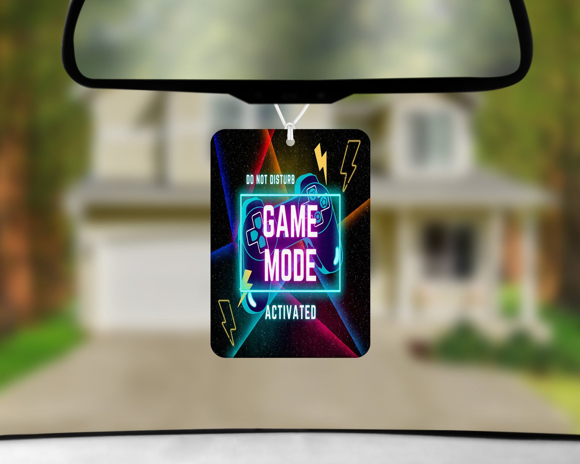 Game Mode Activated|Freshie|Includes Scent Bottle - Vehicle Air Freshener