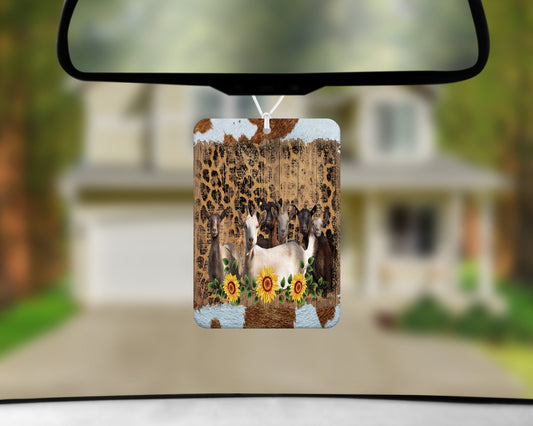 Goats|Freshie|Includes Scent Bottle - Vehicle Air Freshener