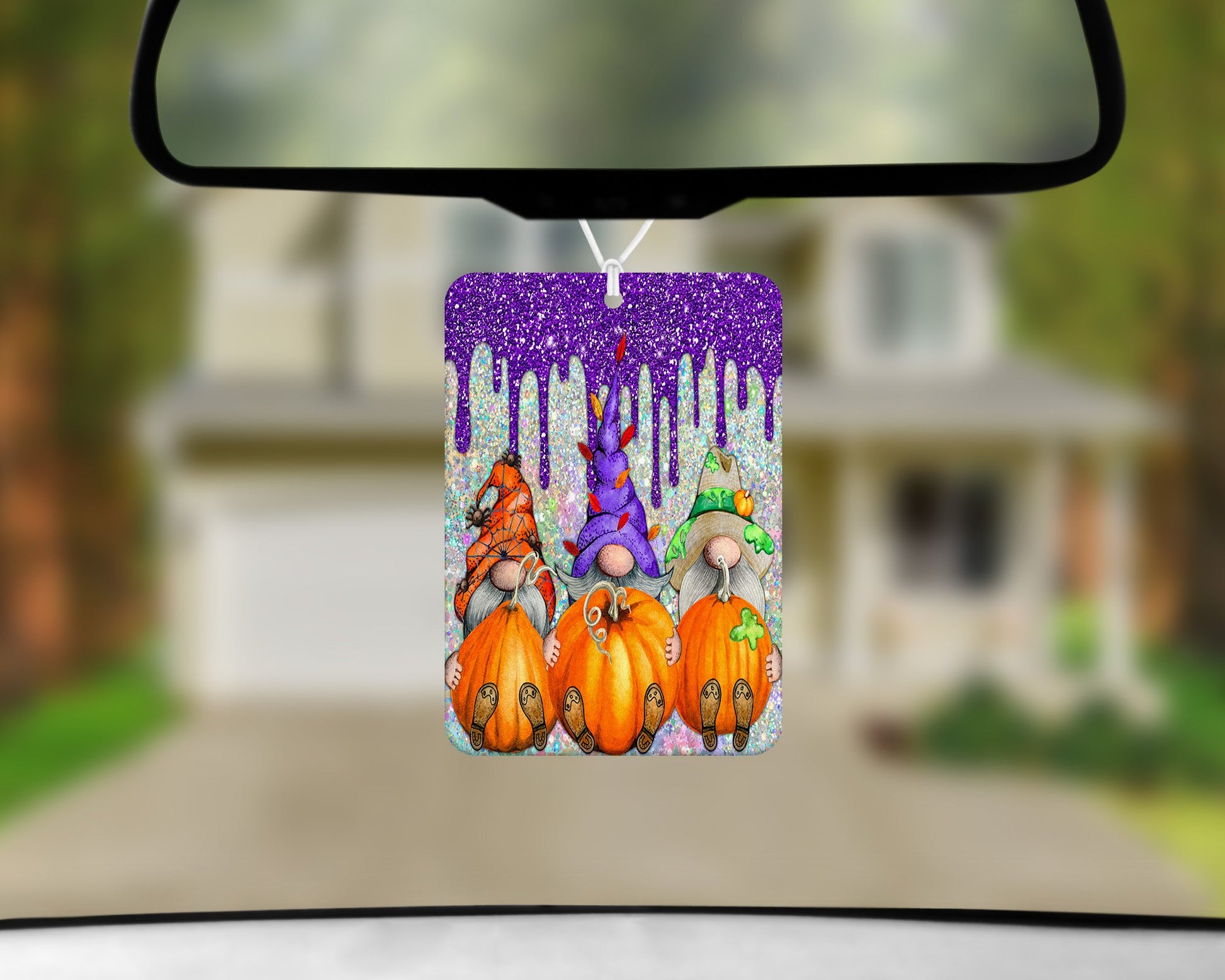 Halloween Gnomes|Freshie|Includes Scent Bottle - Vehicle Air Freshener