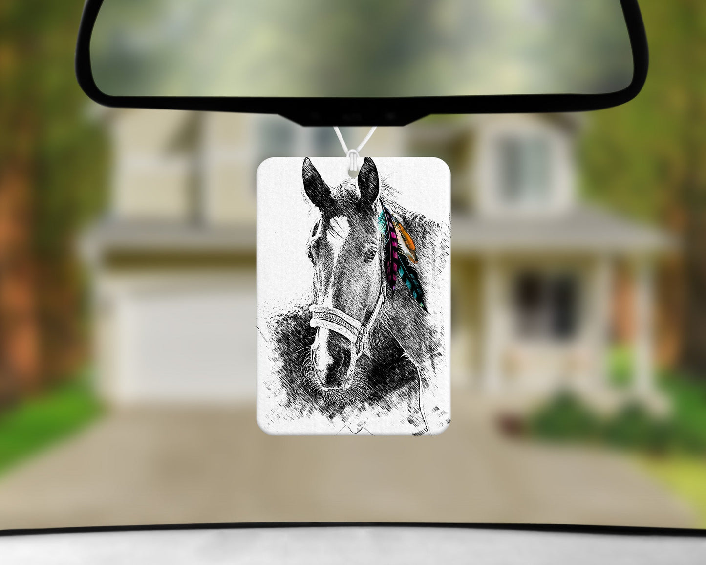 Horse|Freshie|Includes Scent Bottle - Vehicle Air Freshener