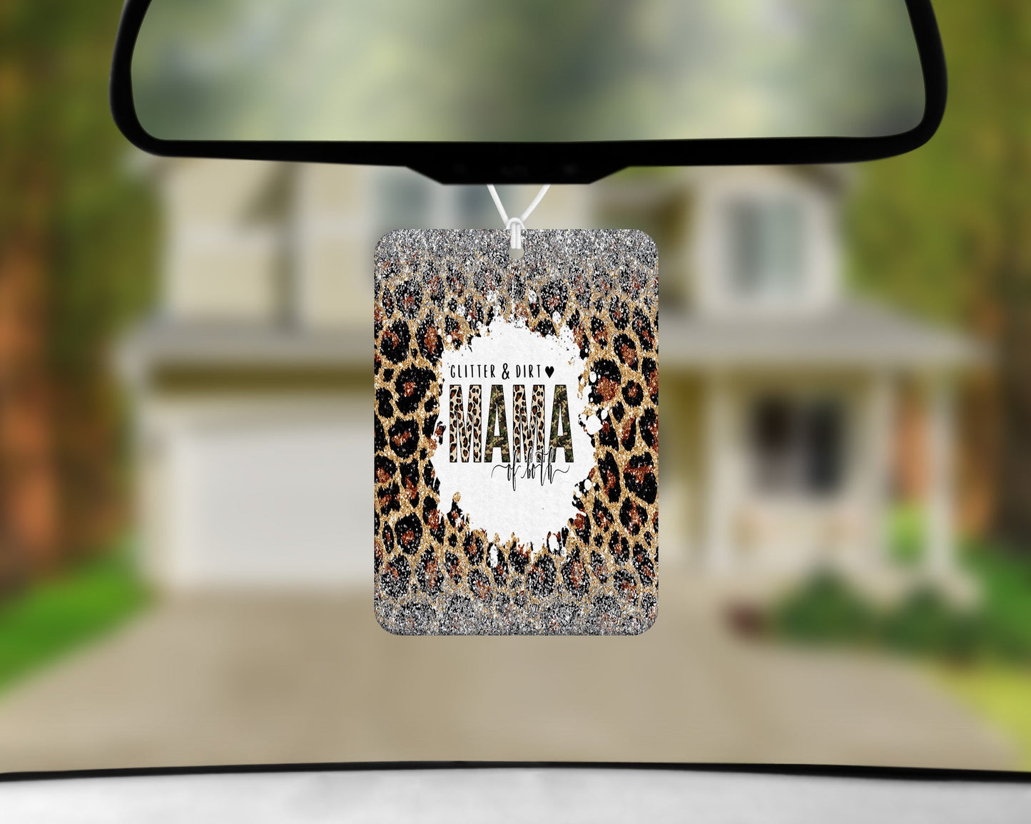 Mama Of Both|Freshie|Includes Scent Bottle - Vehicle Air Freshener