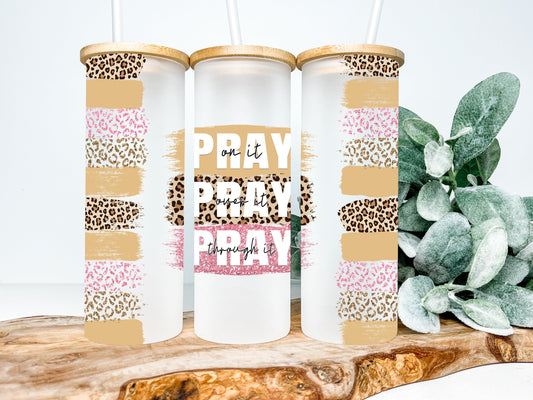 Pray|Frosted Glass - Tumblers
