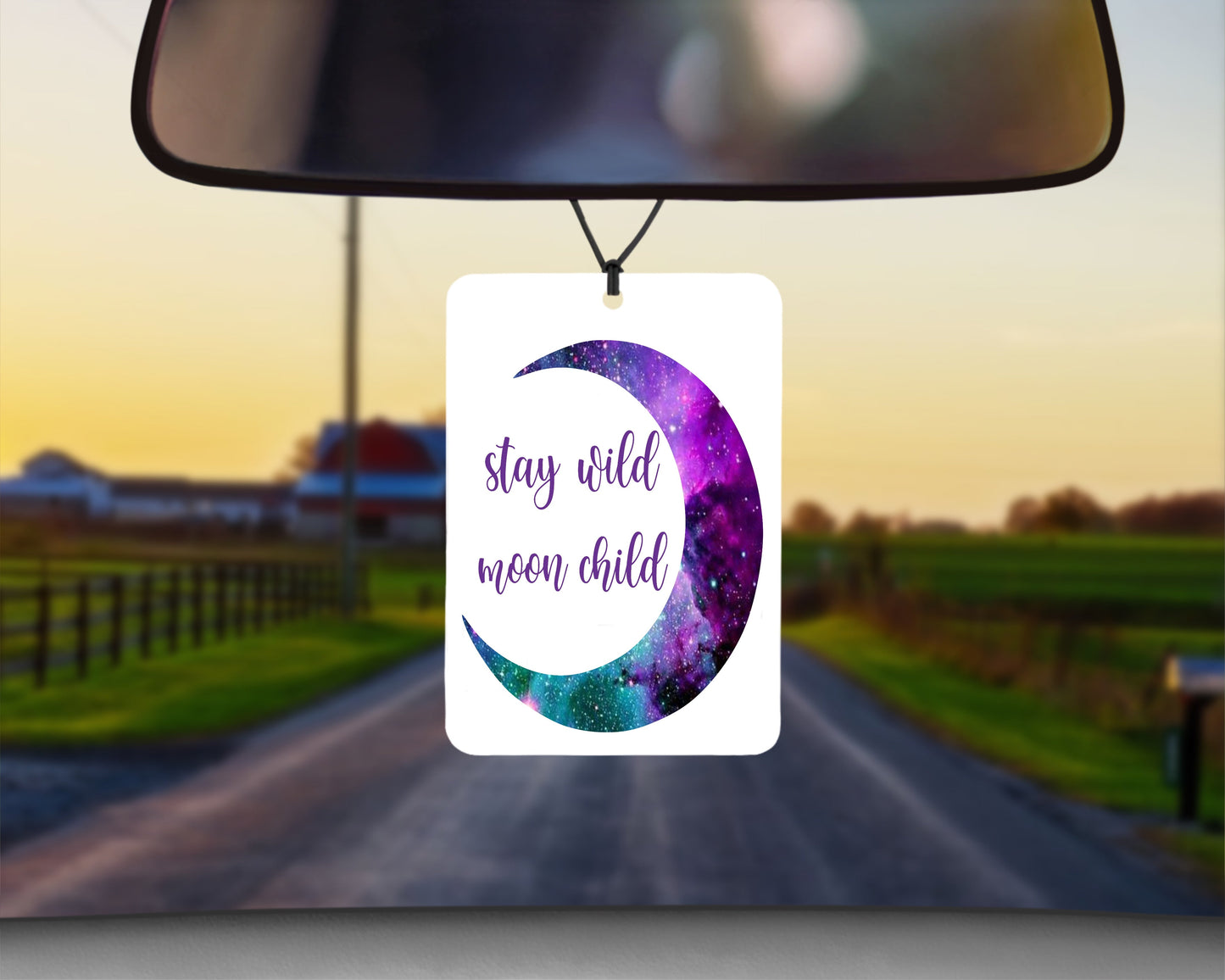 Stay Wild Moon Child|Freshie|Includes Scent Bottle - Vehicle Air Freshener