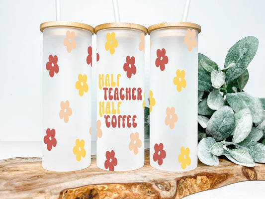 Teacher Frosted Glass Tumbler - Tumblers