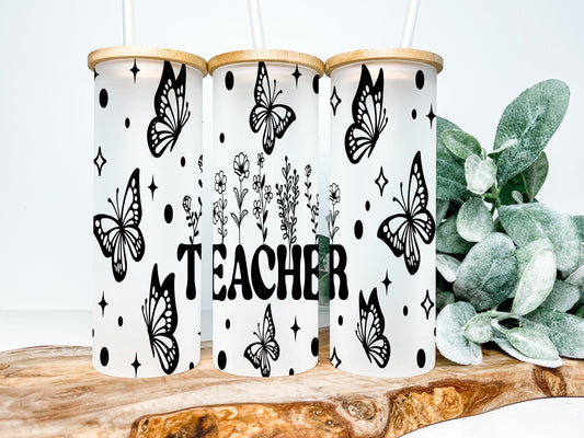 Teacher|Frosted Glass - Tumblers