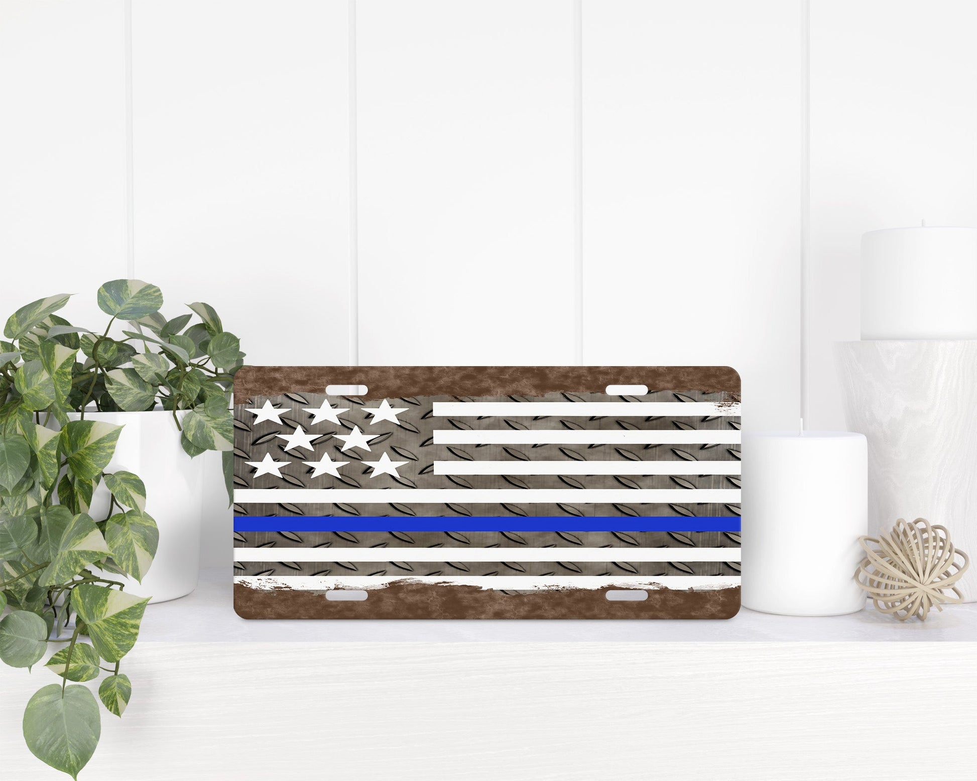 Thin Blue Line |License Plate - Vehicle License Plates