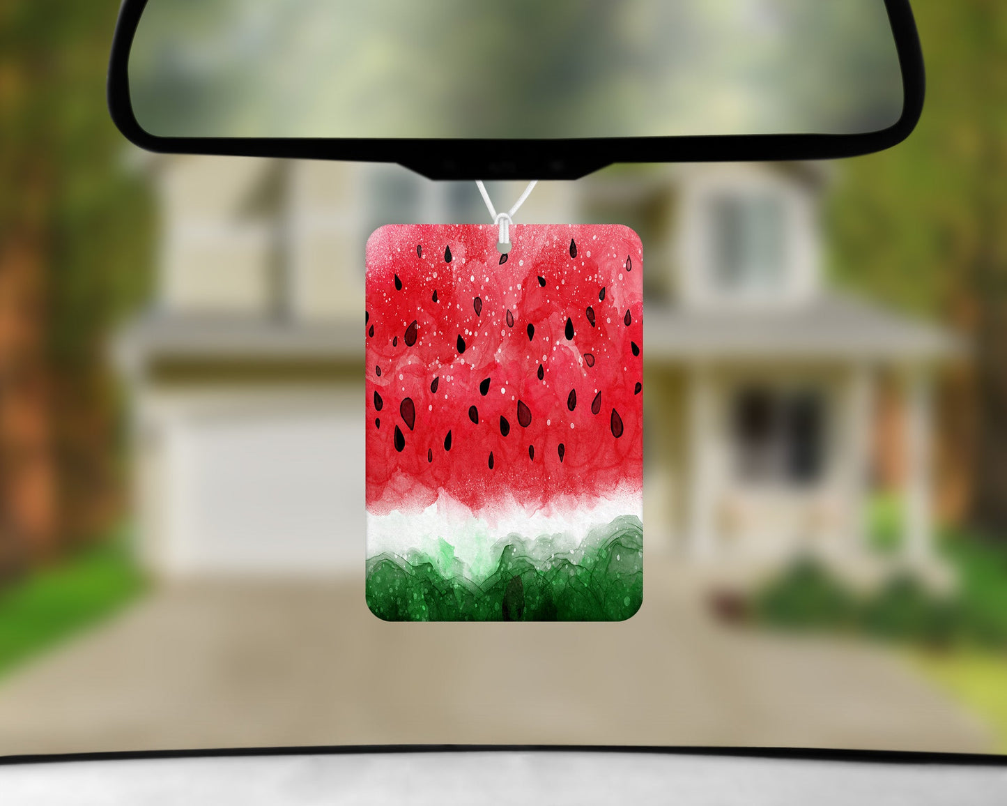 Watermelon |Freshie|Includes Scent Bottle - Vehicle Air Freshener