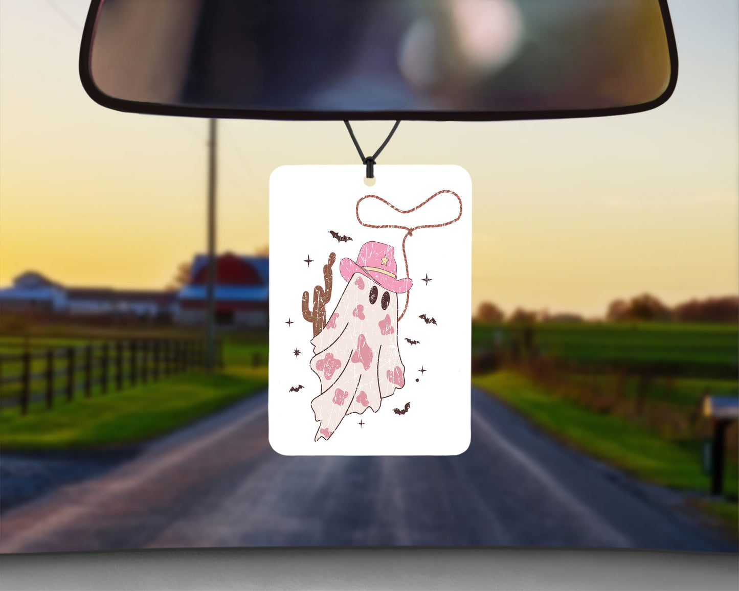 Western Ghost|Freshie|Includes Scent Bottle - Vehicle Air Freshener