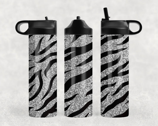 Zebra Print |Sport Water Bottle - Tumblers